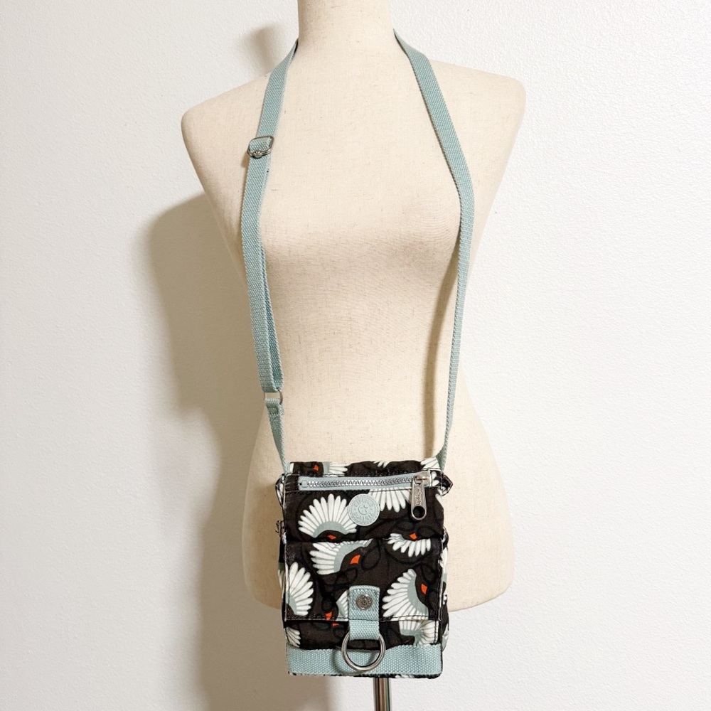 Kipling Floral Watermelon Crossbody